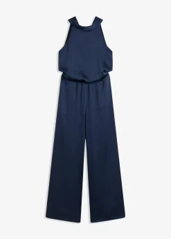 Combinaison en satin texturé