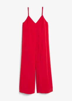 Combinaison en viscose mélangée à bretelles réglables