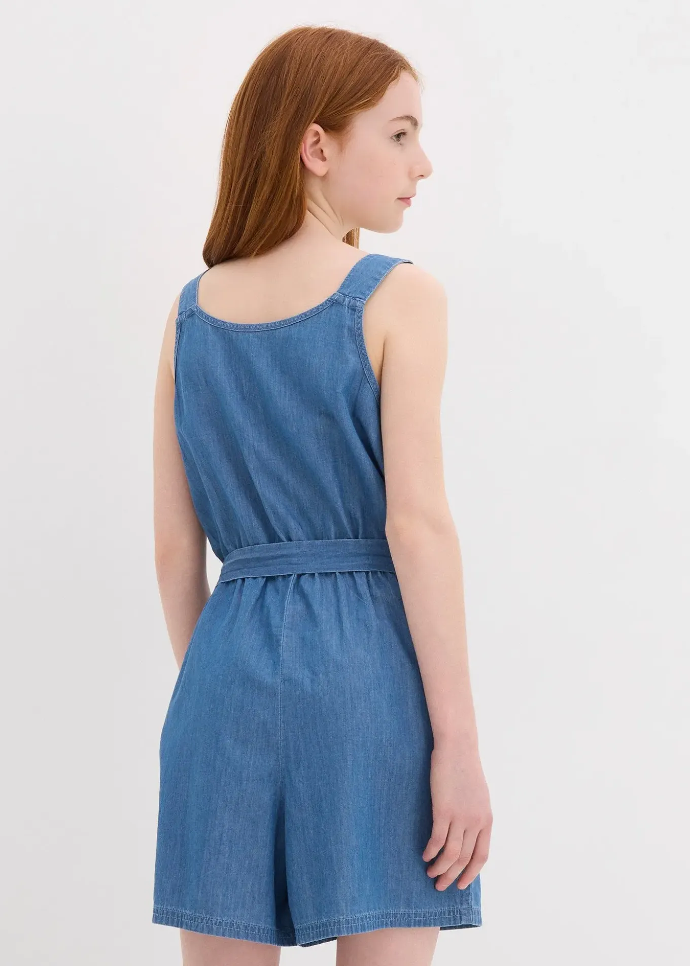 Combinaison fluide en jean 100% coton