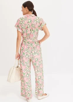 Combinaison fluide en viscose mélangée