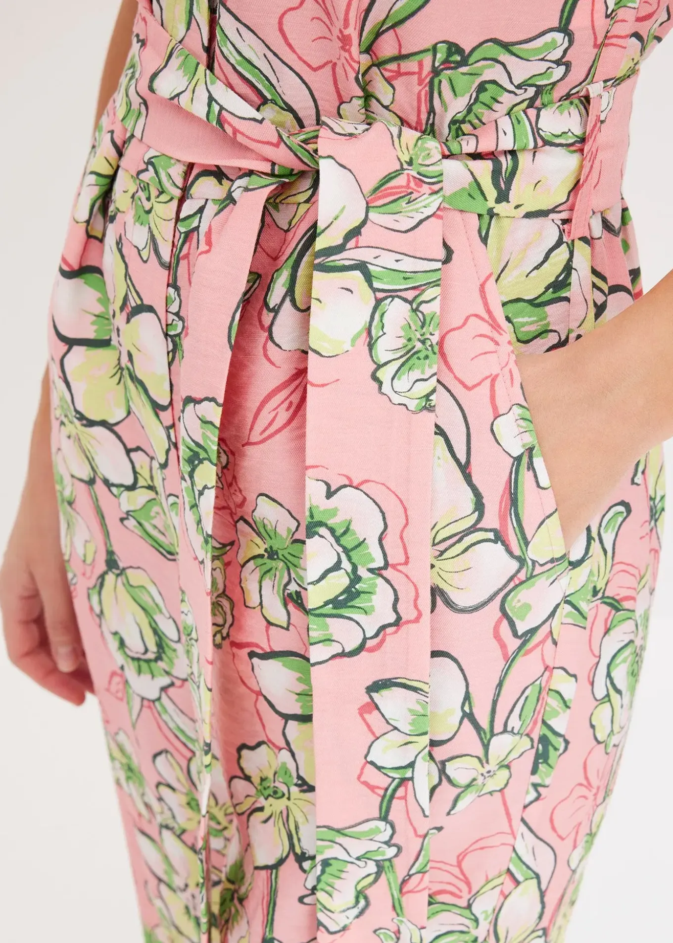 Combinaison fluide en viscose mélangée