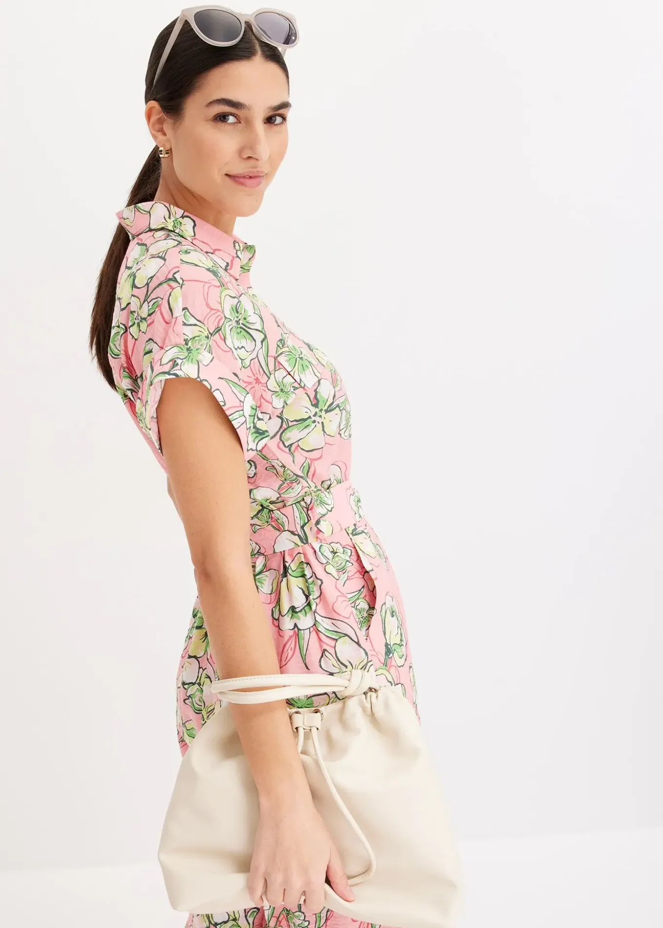 Combinaison fluide en viscose mélangée