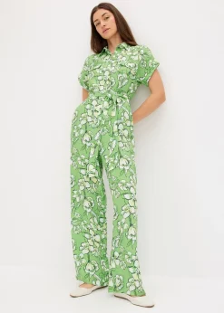 Combinaison fluide en viscose mélangée