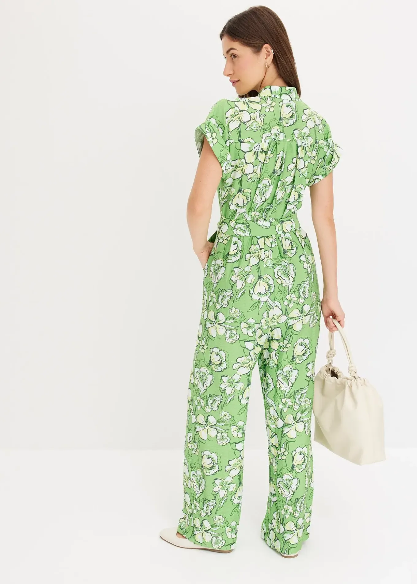 Combinaison fluide en viscose mélangée