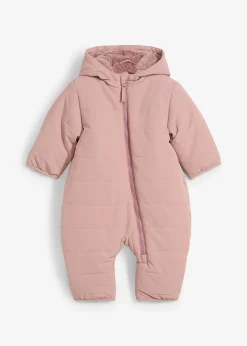 Combinaison imperméable et rembourrée avec doublure en polaire peluche