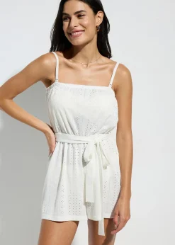 Combishort de plage en crochet