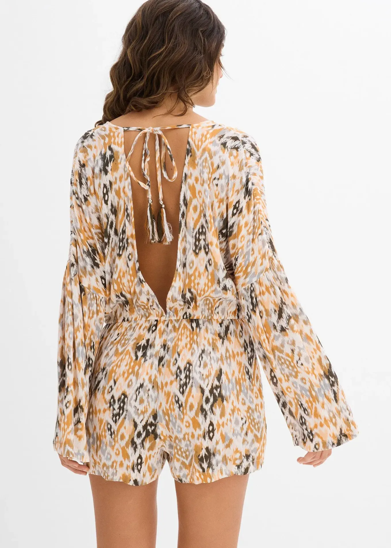 Combishort en viscose fluide