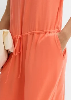 Combishort fluide en jersey de viscose mélangée