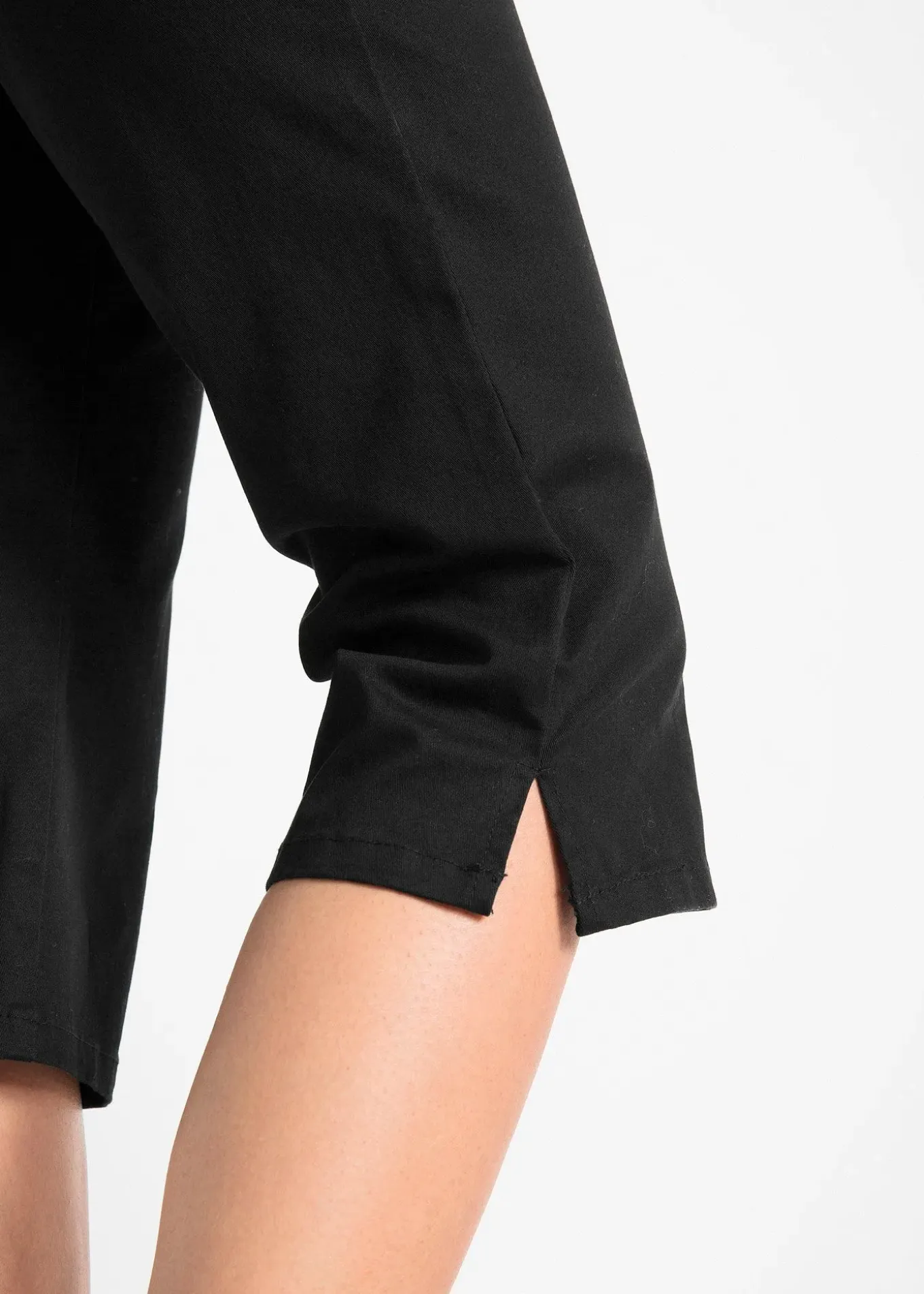 Corsaire en coton avec taille confortable