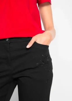 Corsaire en coton avec taille confortable