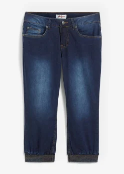 Corsaire en jean extensible