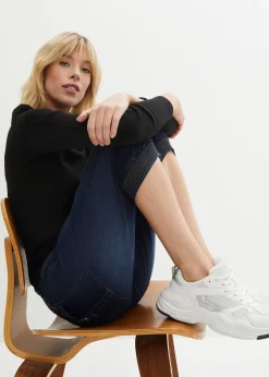 Corsaire en jean extensible