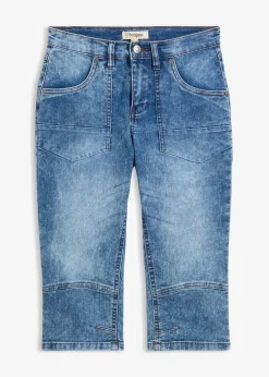 Corsaire en jean extensible