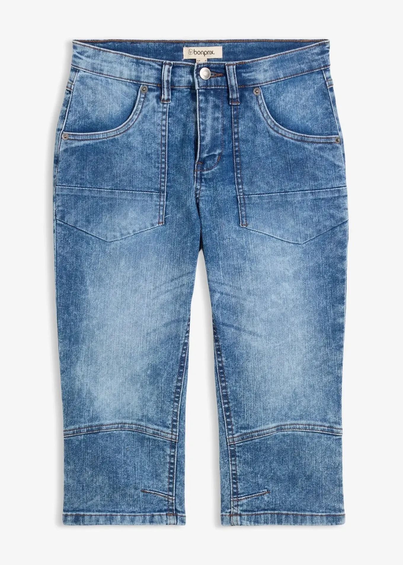 Corsaire en jean extensible