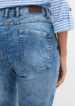 Corsaire en jean extensible