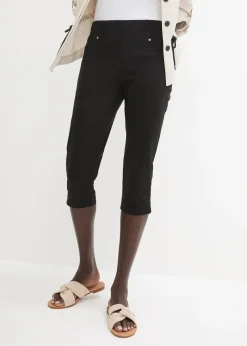 Corsaire extensible à taille élastiquée