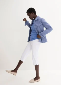 Corsaire extensible à taille élastiquée