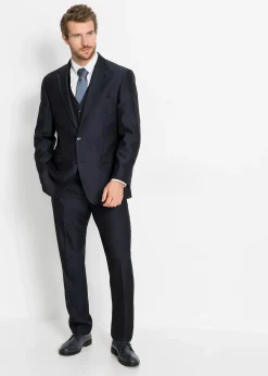 Costume 4 pièces avec gilet et cravate, regular