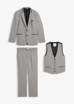 Costume 3 pièces avec gilet, regular