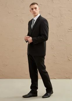 Costume 4 pièces avec chemise et cravate, regular