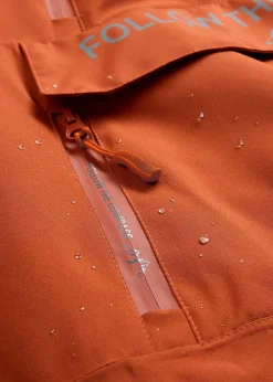 Coupe-vent à enfiler avec doublure polaire