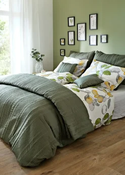 Couvre-lit à rayures