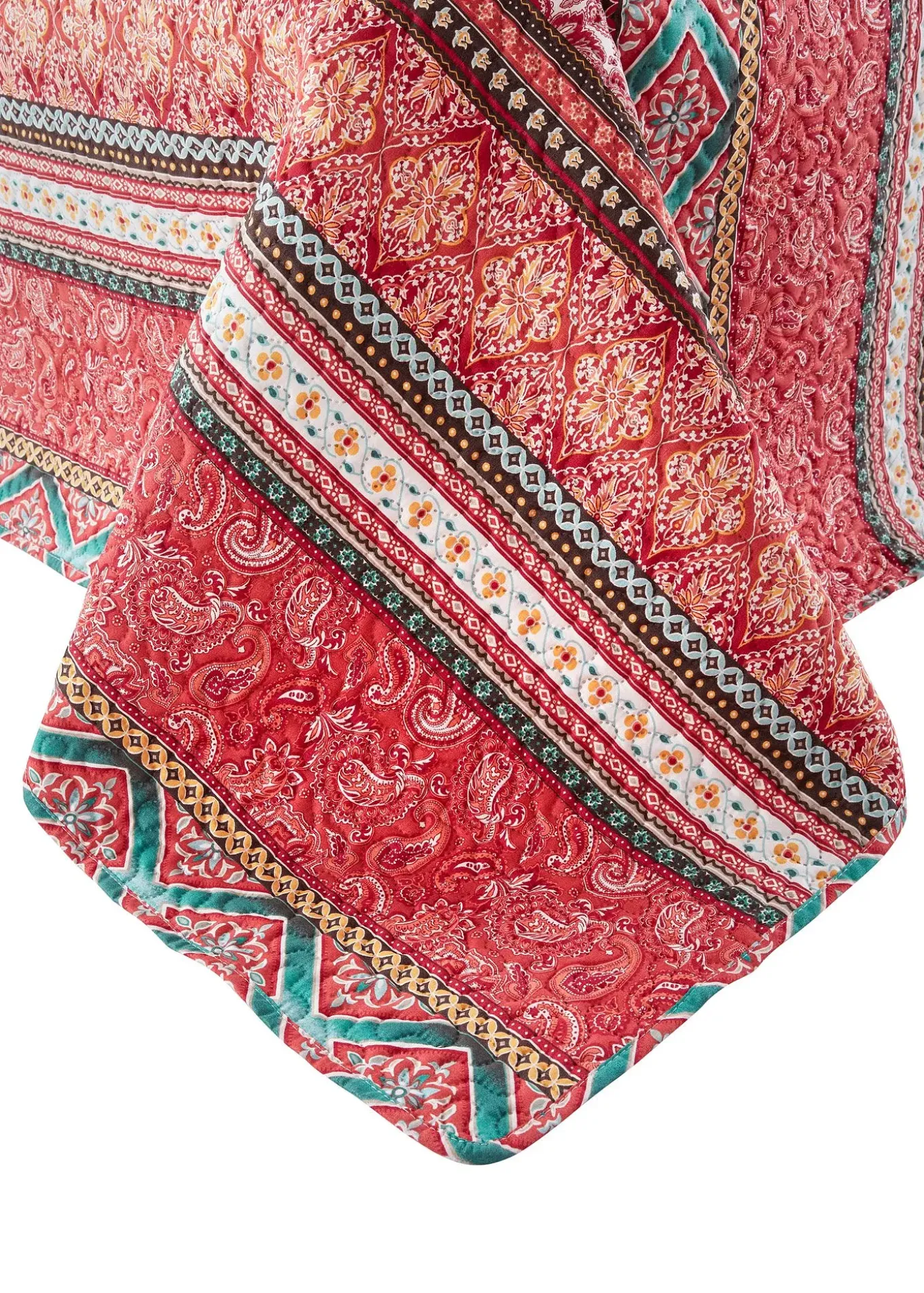 Couvre-lit à rayures