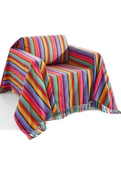 Couvre-lit à rayures