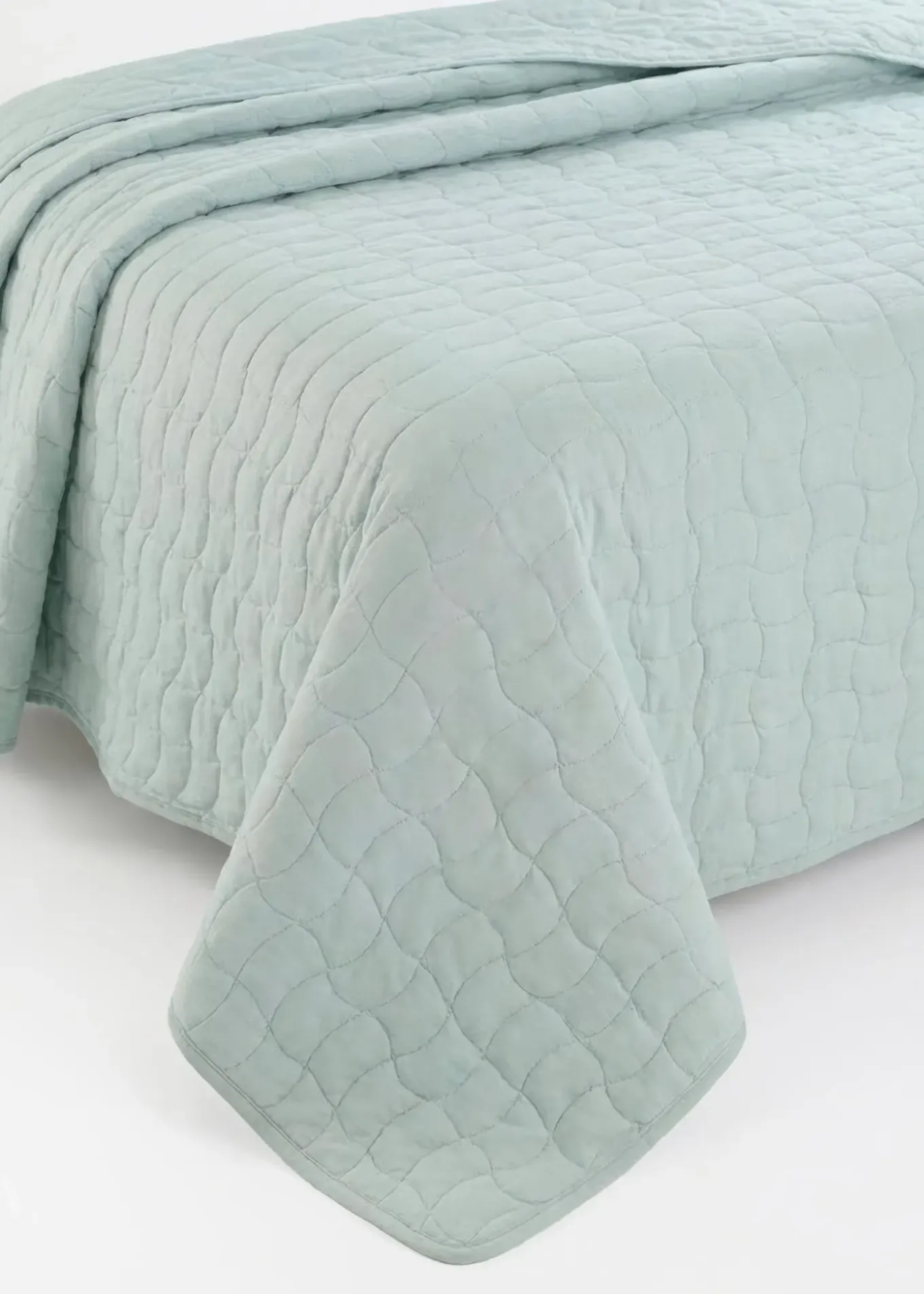 Couvre-lit au matelassage moderne