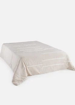 Couvre-lit avec appliqués