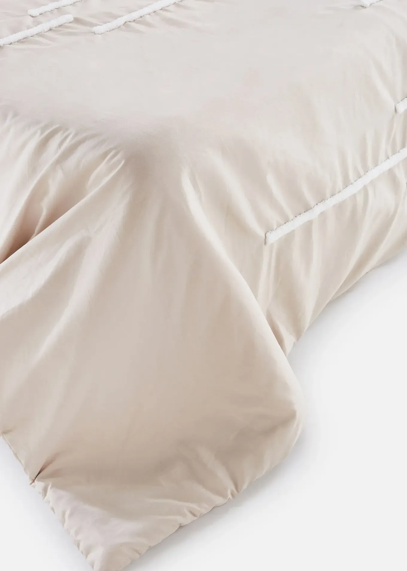 Couvre-lit avec appliqués