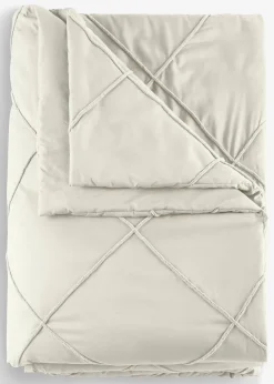 Couvre-lit avec carrés