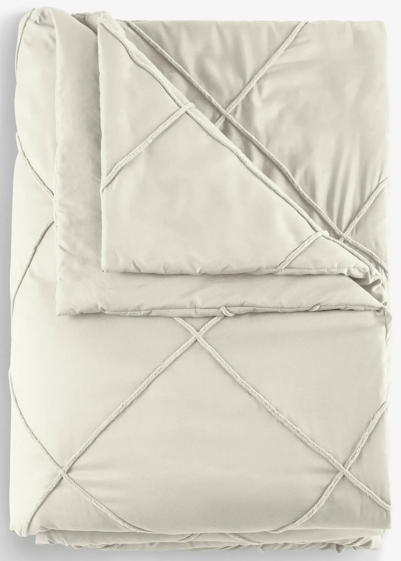 Couvre-lit avec carrés