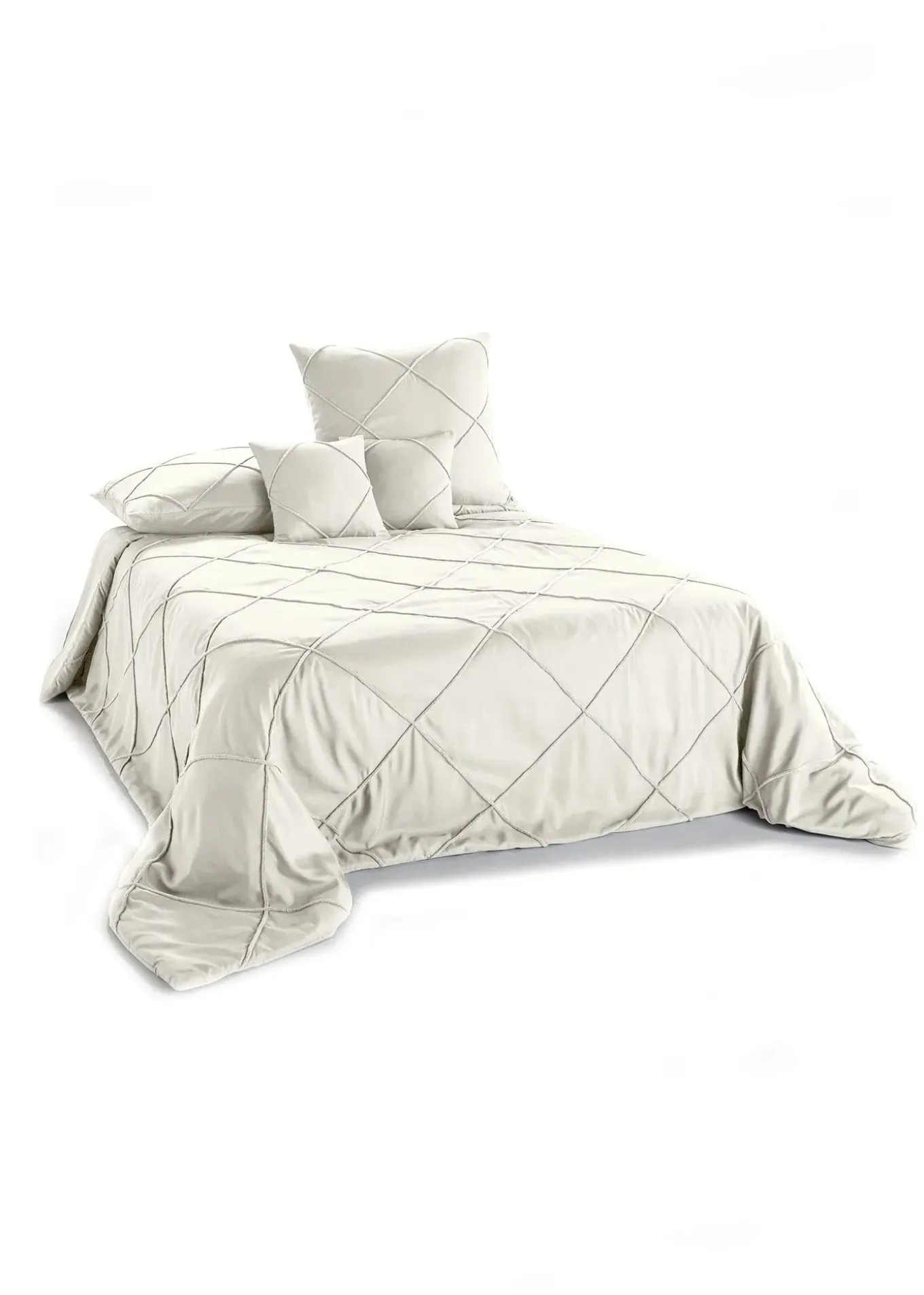 Couvre-lit avec carrés