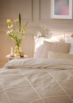 Couvre-lit avec carrés