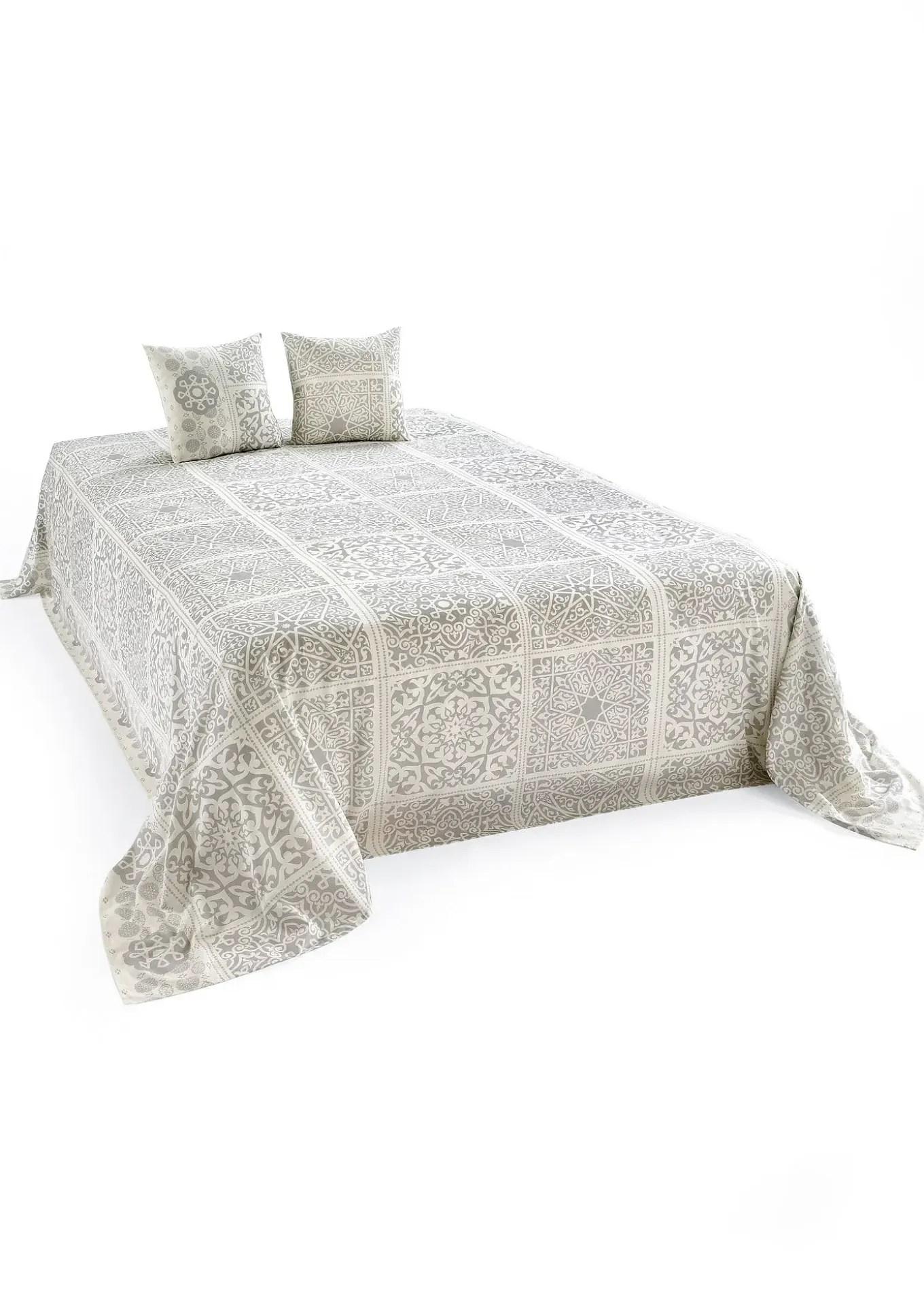 Couvre-lit avec ornements