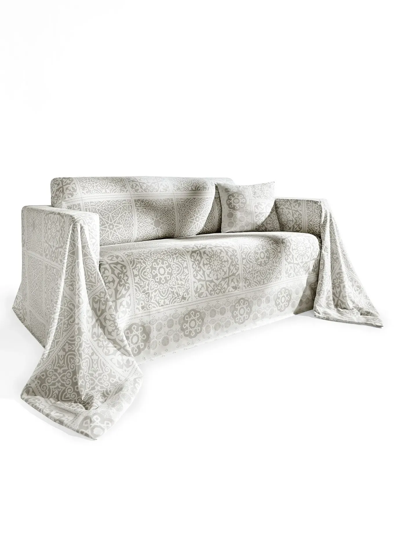 Couvre-lit avec ornements