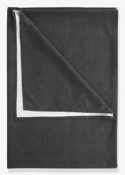 Couvre-lit effet lin