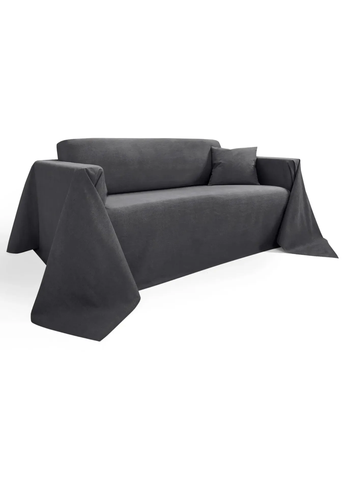 Couvre-lit effet lin