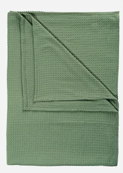 Couvre-lit en tissu piqué gaufré