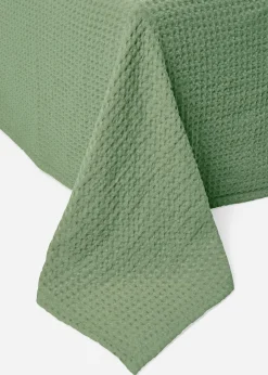 Couvre-lit en tissu piqué gaufré