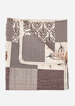 Couvre-lit imprimé patchwork