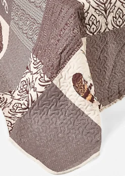 Couvre-lit imprimé patchwork