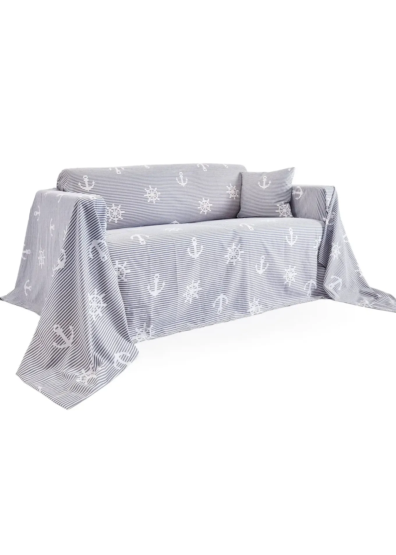 Couvre-lit style marin