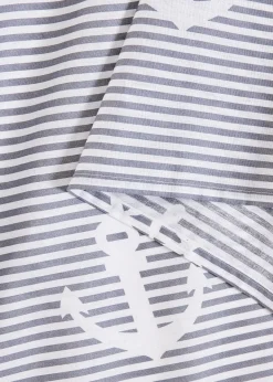 Couvre-lit style marin