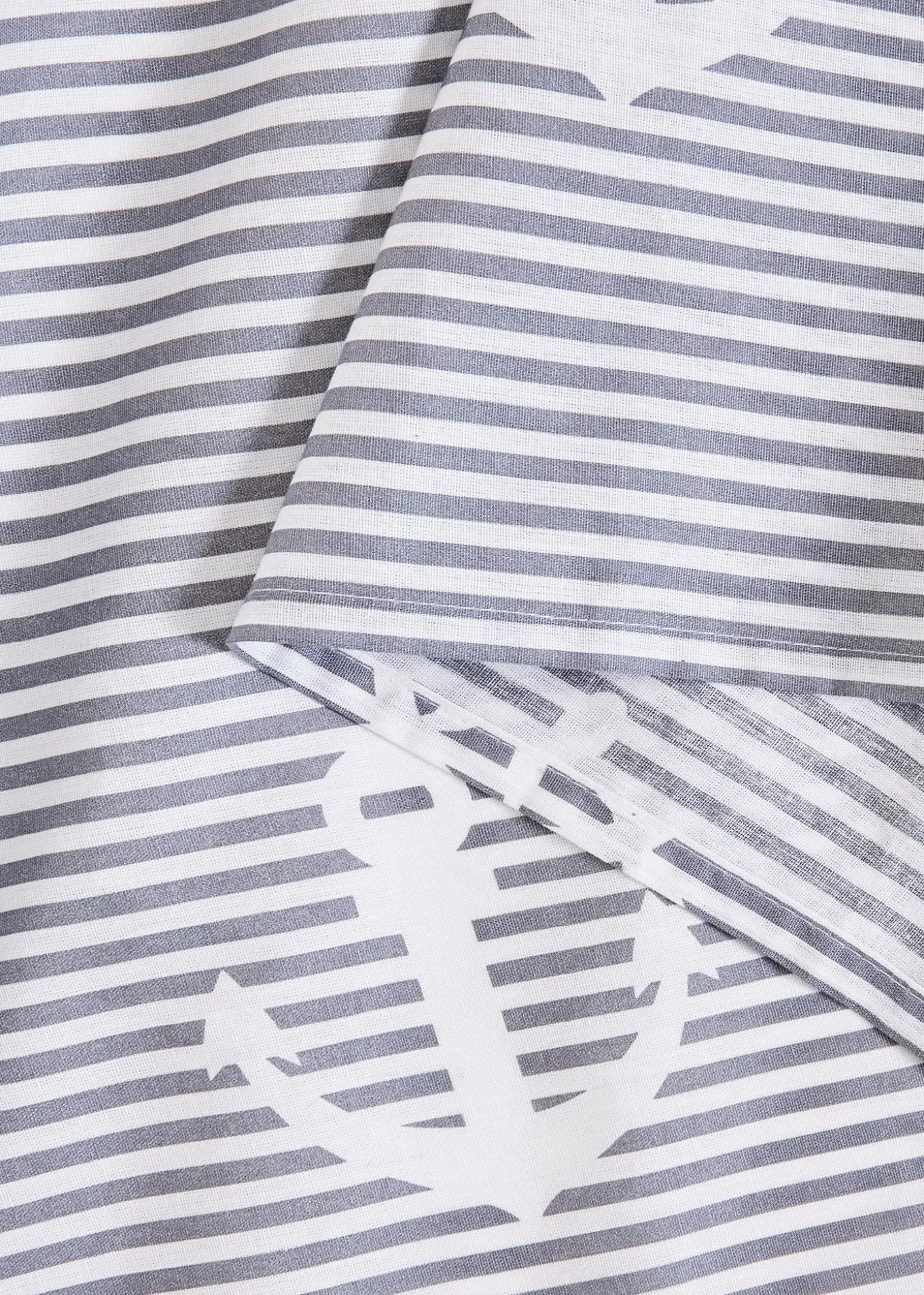 Couvre-lit style marin