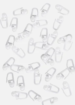 Crochets de rideaux (Ens. 50 pces.)