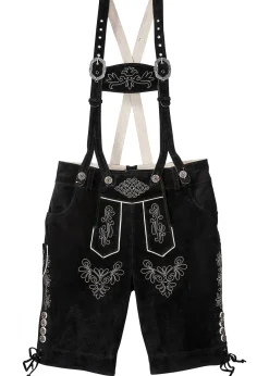 Culotte courte bavaroise en cuir Regular Fit