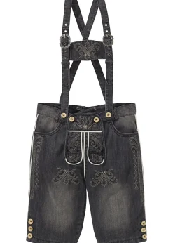 Culotte courte bavaroise en jean regular