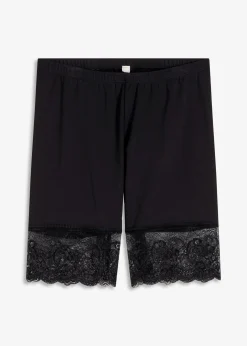 Cycliste anti-frottement en polyamide rafraîchissant avec jambe en dentelle